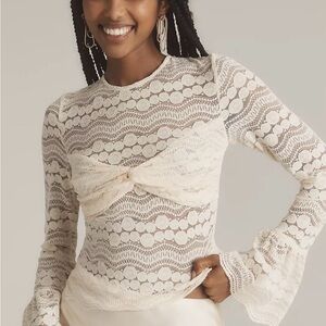 Sarah Hann Joslyn Lace Top